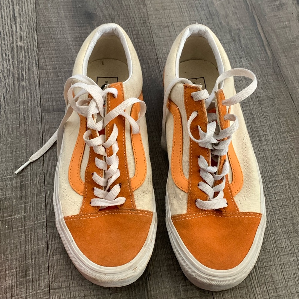 Orange Vans